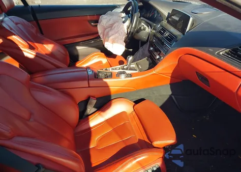 2016 BMW M6 z USA, uszkodzony, nr VIN WBS6G9C50GD932213